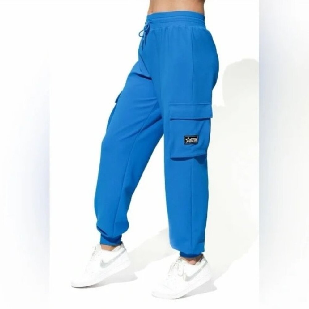 Size XS EleVen by Venus Williams Hot Shot Track Pants Women's, Artic Blue